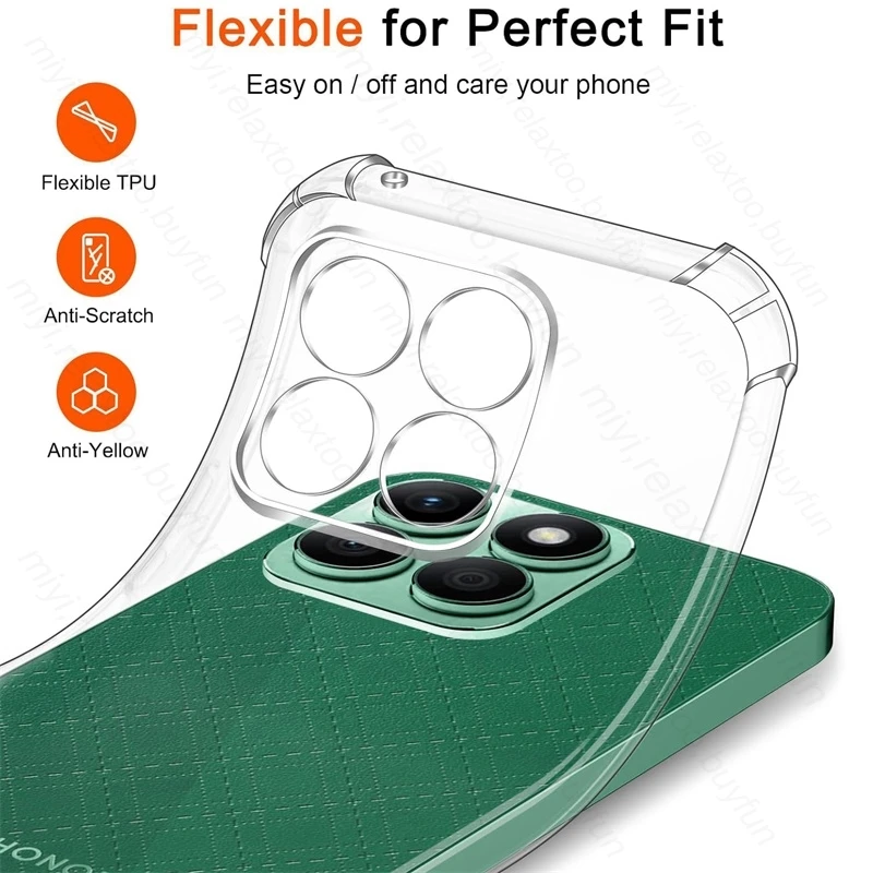 Ultra-Thin Clear Shockproof Silicone Case