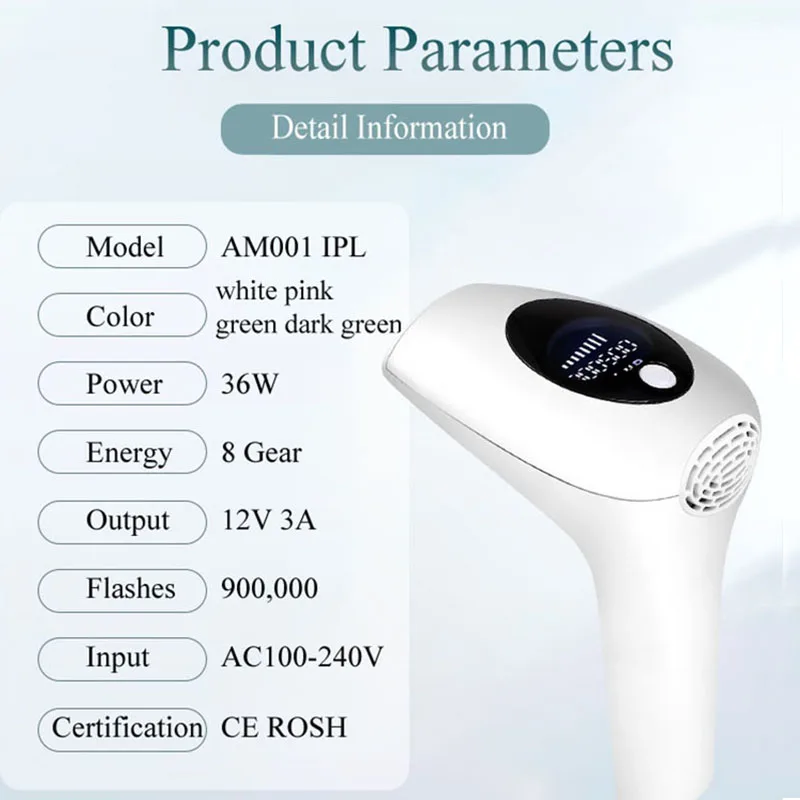 New Trends 2026 Ice Cooling Removal Device For Home Use Mini Hair Remover System Portable Laser IPL Epilator_voghion.com
