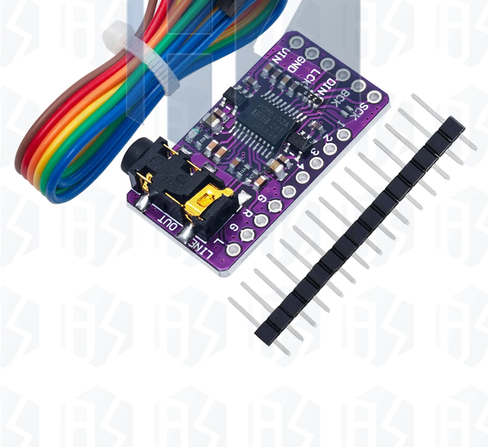 1~10PCS Schnittstelle I2S PCM5102A DAC-Decoder GY-PCM5102 I2S-Player-Modul für Raspberry Pi PHAT-Format-Board Digitales Audio-Board – Detail 28