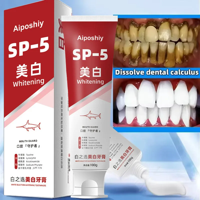 Dental Calculus Remover Bad Breath Removal Whitening Teeth Toothpaste Brightening Preventing Periodontitis Dental Cleansing Care teeth whitening product teeth whitening essence dental calculus remover teeth health product