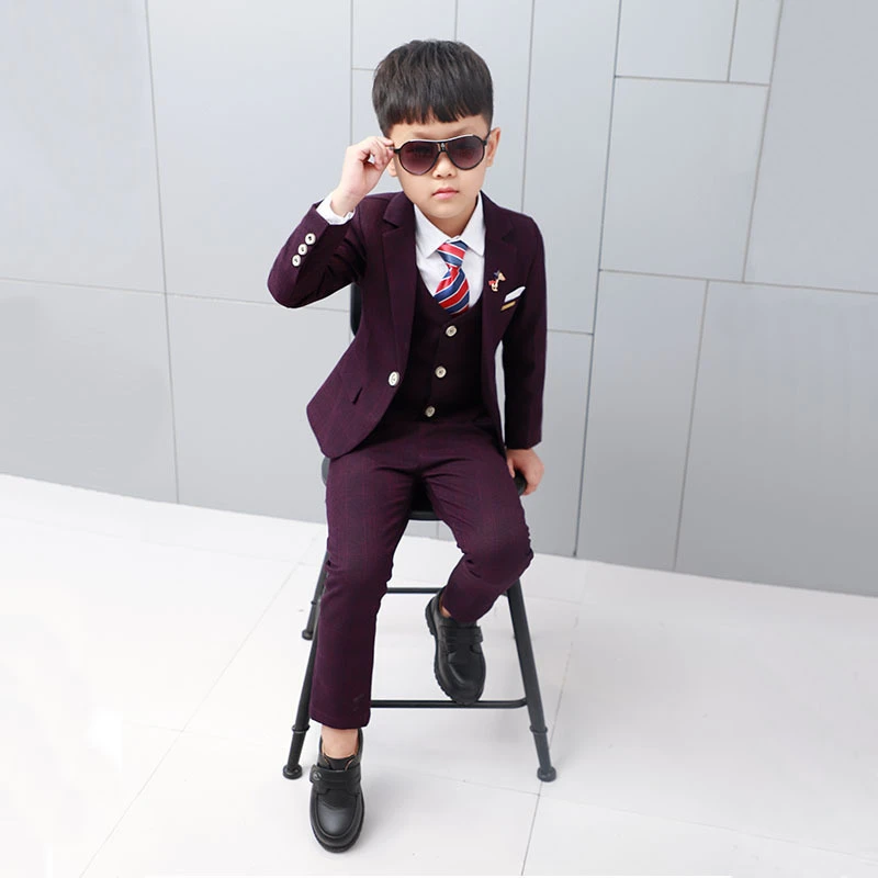 dictator Bouwen Stimulans Formele Bruiloft Jongens Pakken 4 Stuks Jurk Kinderen Kostuum Smoking Kids  Party Wear Kleding Heren Tiener Ceremonie School Sets|Pakken| - AliExpress