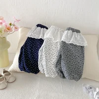 Leggings d'automne pour bébés filles, pantalons longs de style coréen pour nourrissons et tout-petits, vêtements pour enfants de 0 à 3 ans, vêtements d'extérieur à fleurs 4