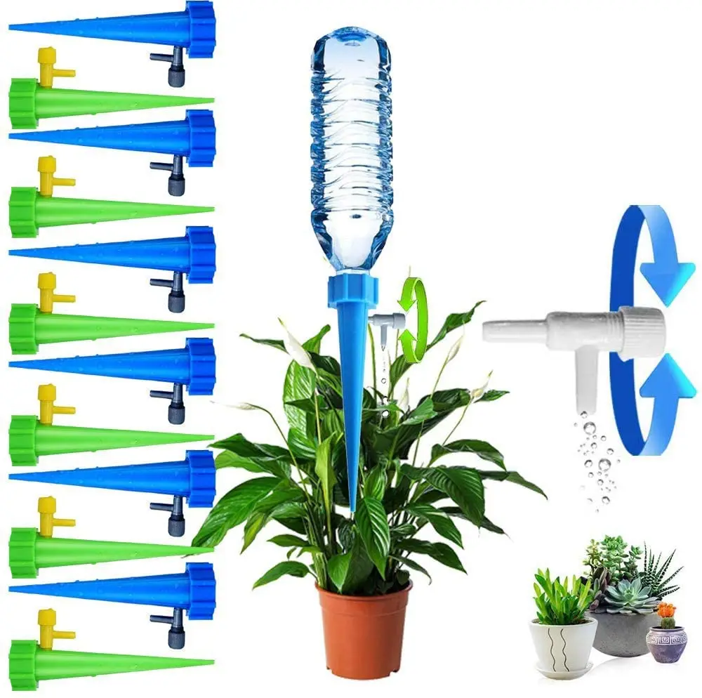 Self Watering Spike Adjustable Drip Irrigation System Watering Device