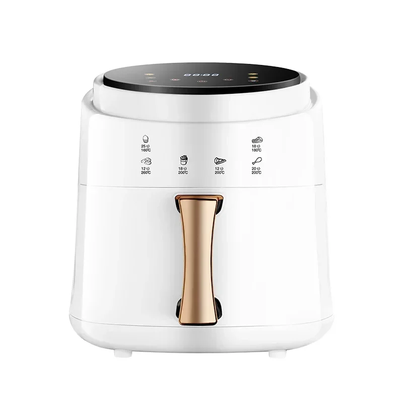 Friteuse Sans Huile, 6L Friteuse à Air Chaud Electrique Multifonction Air  Fryer Écran Tactile LCD avec