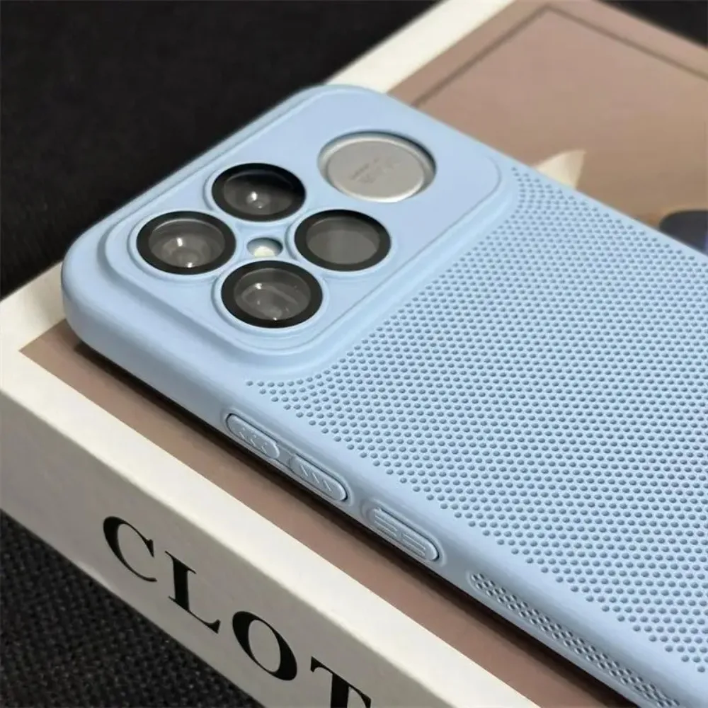 Honeycomb Mesh Heat Dissipation Hard Case - Slim Protective Cover