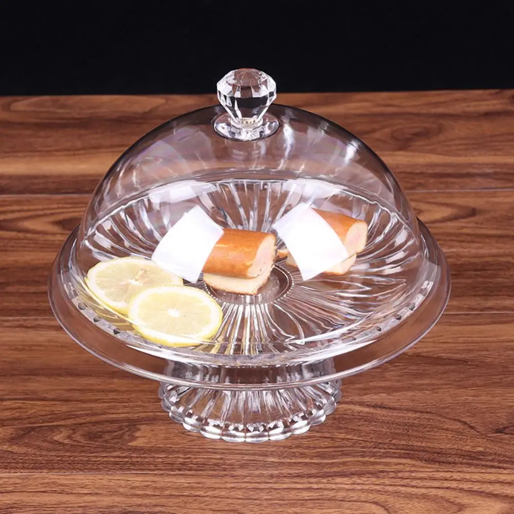 Dust-proof Transparent Food Cover PC Kitchen Tool Kitchen Tools Clear Dome Guard Cover Food Plate Dish Dessert Cake Pastry Prote