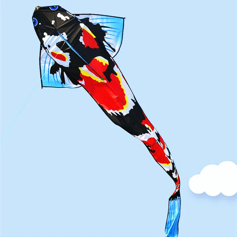 Fish Kite Flying Toys for Children Kite String Line Nylon Parachute weifang factory ikite eagle kite colorful rainbow kite delta kite butterfly kite stunt kite beach kite plastic kite parafoil kite power parafoil kite snake kite