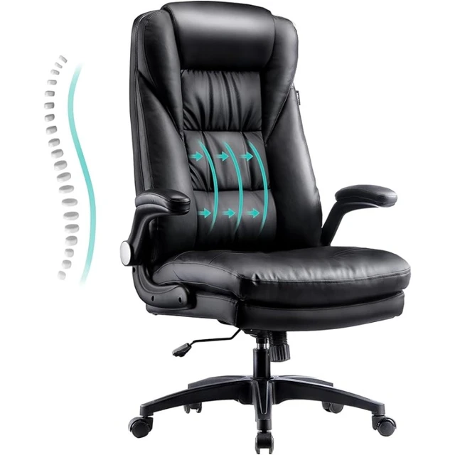 Office Chair, Big and Tall Desk Chair 400lbs Wide Seat, High Back