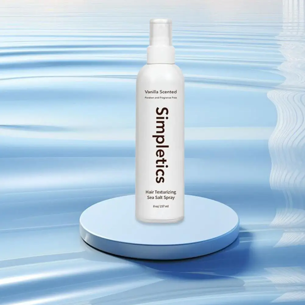 Sea Salt Hair Styling Spray Strong Hold for Thicker, Moisturized Curls, Nourishing Hair Shaping Spray with Oil for Defined Style