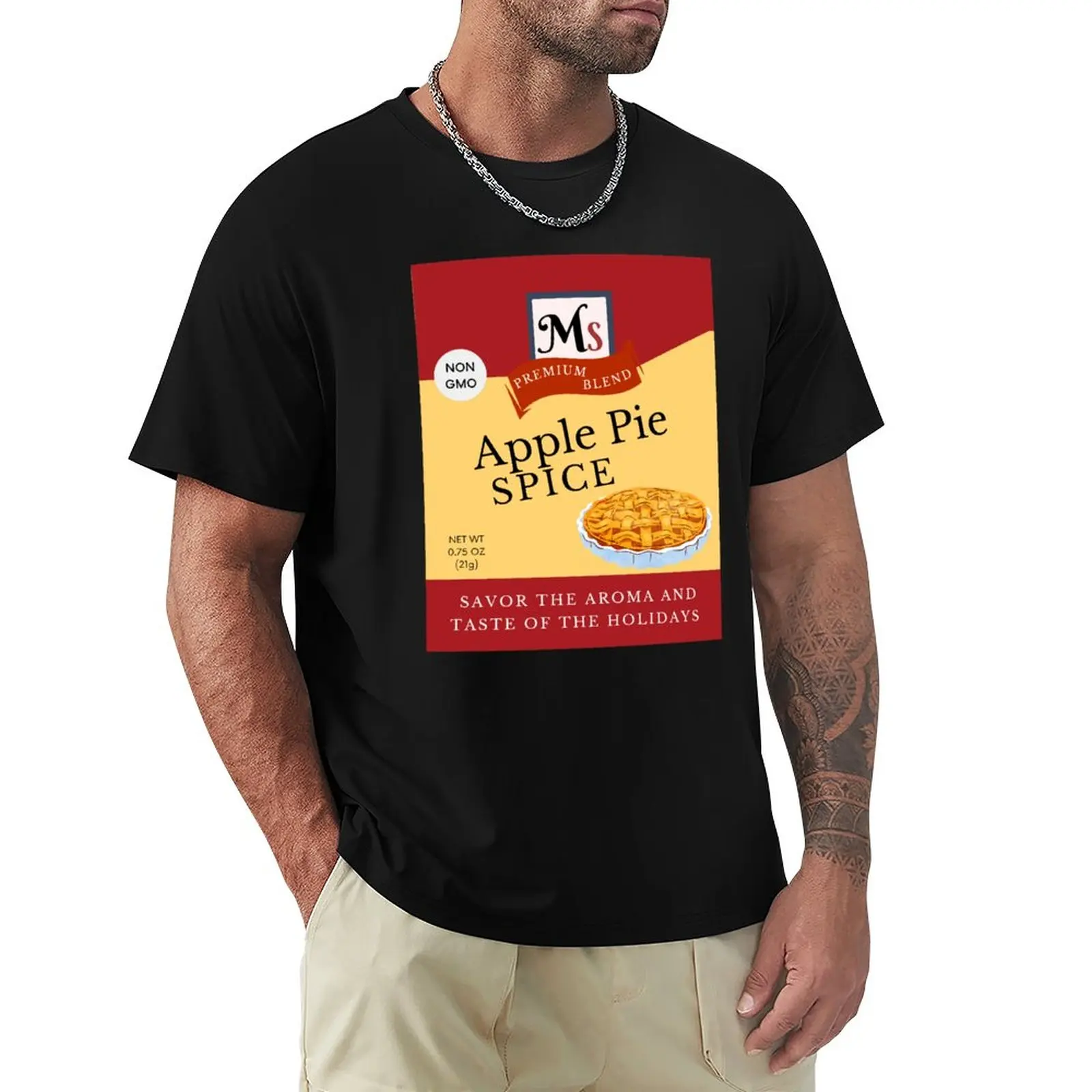 

Apple Pie Spice T-Shirt summer top summer tops vintage mens t shirts