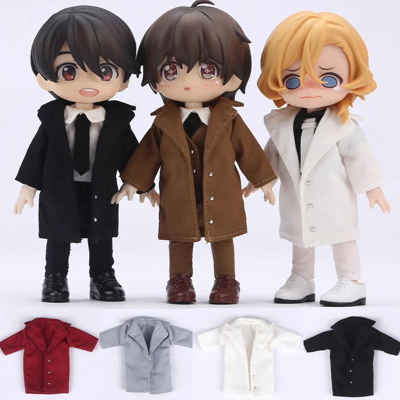 HOUZIWA OB11 Doll Clothes GSC 1/12 BJD Doll Coat Barbie Doll Clothes