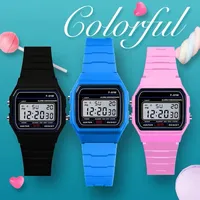 Fashion Luxury Brand Children Watch Silicone Sports LED Electronic Multifunction Kids Digital Watches Waterproof Men Women Clock 2