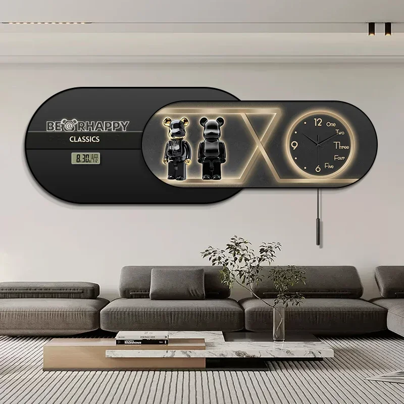 Original Japanese Wall clock Unique Vertical Gothic Kawaii Wall clock Classic Large Reloj De Pared Digital Wall Decoration - Image 3