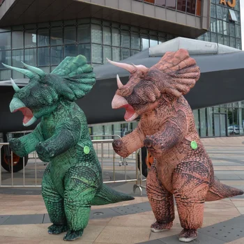 Inflatable Triceratops Costume for Adults 1