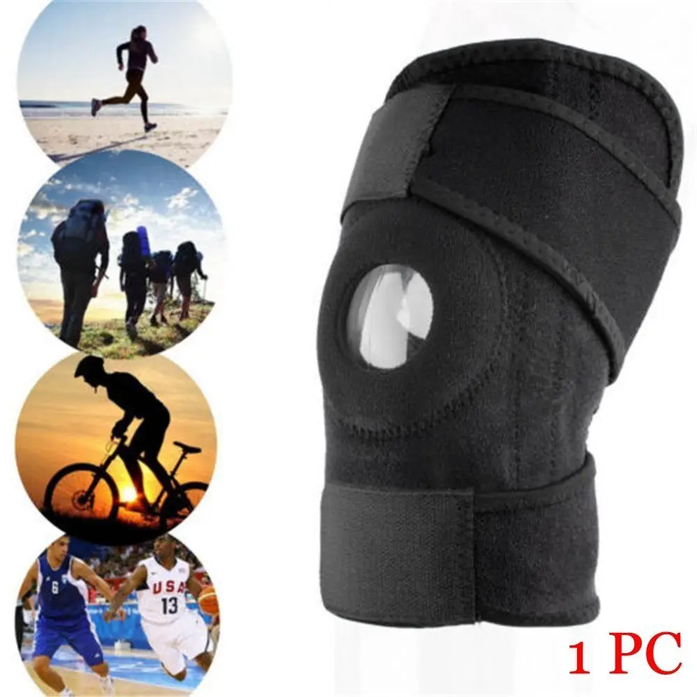 

Keep Warm Knee Support Hot Hiking Sports Adjustable Patella Protector Breathable Arthritis Prevent Wrap Brace for Sports