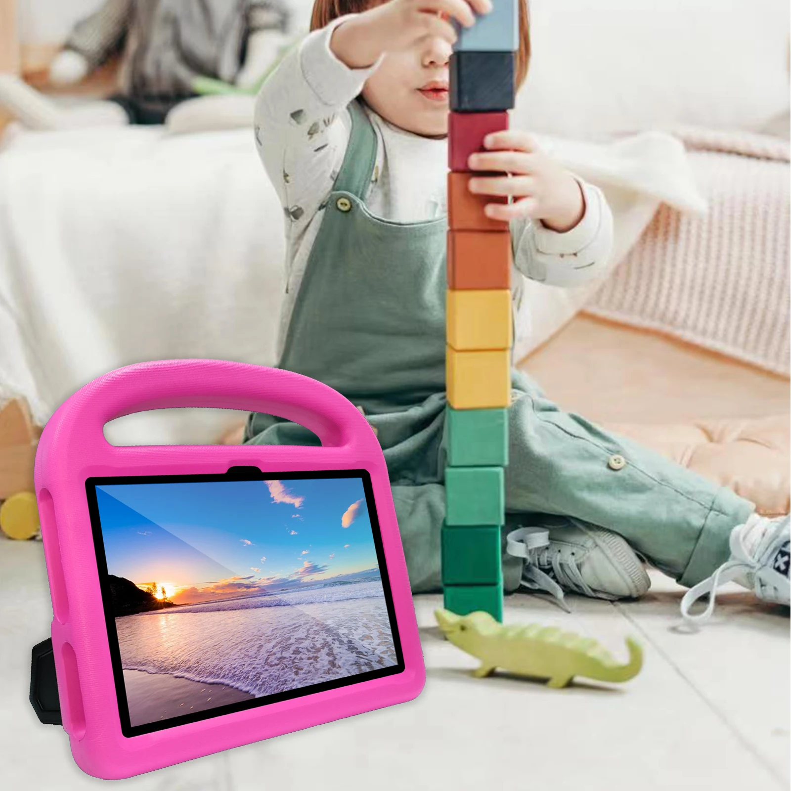 Capa Eva para Amazon Fire Max Capa de Suporte Infantil Max 11 2023 Hd10 20232023 2023 Hd10 Plus 2023 Hd8 Plus 2023 2023 Fire 7 - Imagem 5