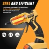 7mm Cordless Hot Glue Gun Compatible with Dewalt 18V 20V MAX Battery Full Size DIY Repair Tool Christmas Gifts(tool only) 4