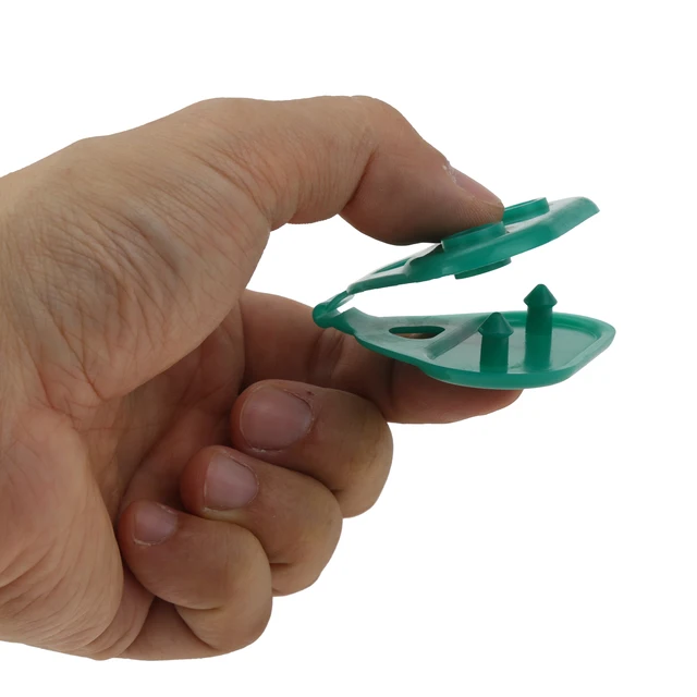 10Db Háromszög Kerti Napfényes Nettó Klipek Üvegházhatású Film Bilincsek 53 Mm/2 Hüvelykes Műanyag Árnyékoló Hálóhorgok Mezőgazdasági Kiegészítők - Image 3