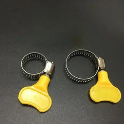 Universal Car Fuel Pump Kit - Durable Manual Hand Suction Pipe (2Pcs Clip)