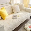 Nordic Simple Cotton Sofa Cushion Four Seasons Universal Non-Slip Cotton Cushion Sofa Cover Cover Towel Cover Cloth Cushion 3