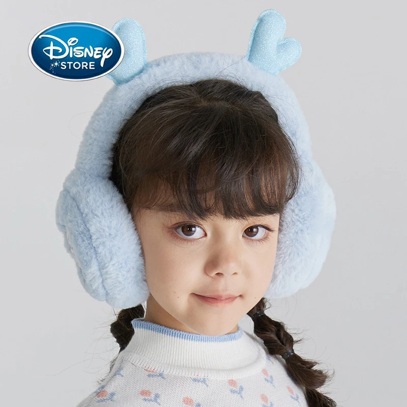 Disney Frozen Princess Elsa Headband Earmuffs Winter Girl Warm Earmuffs