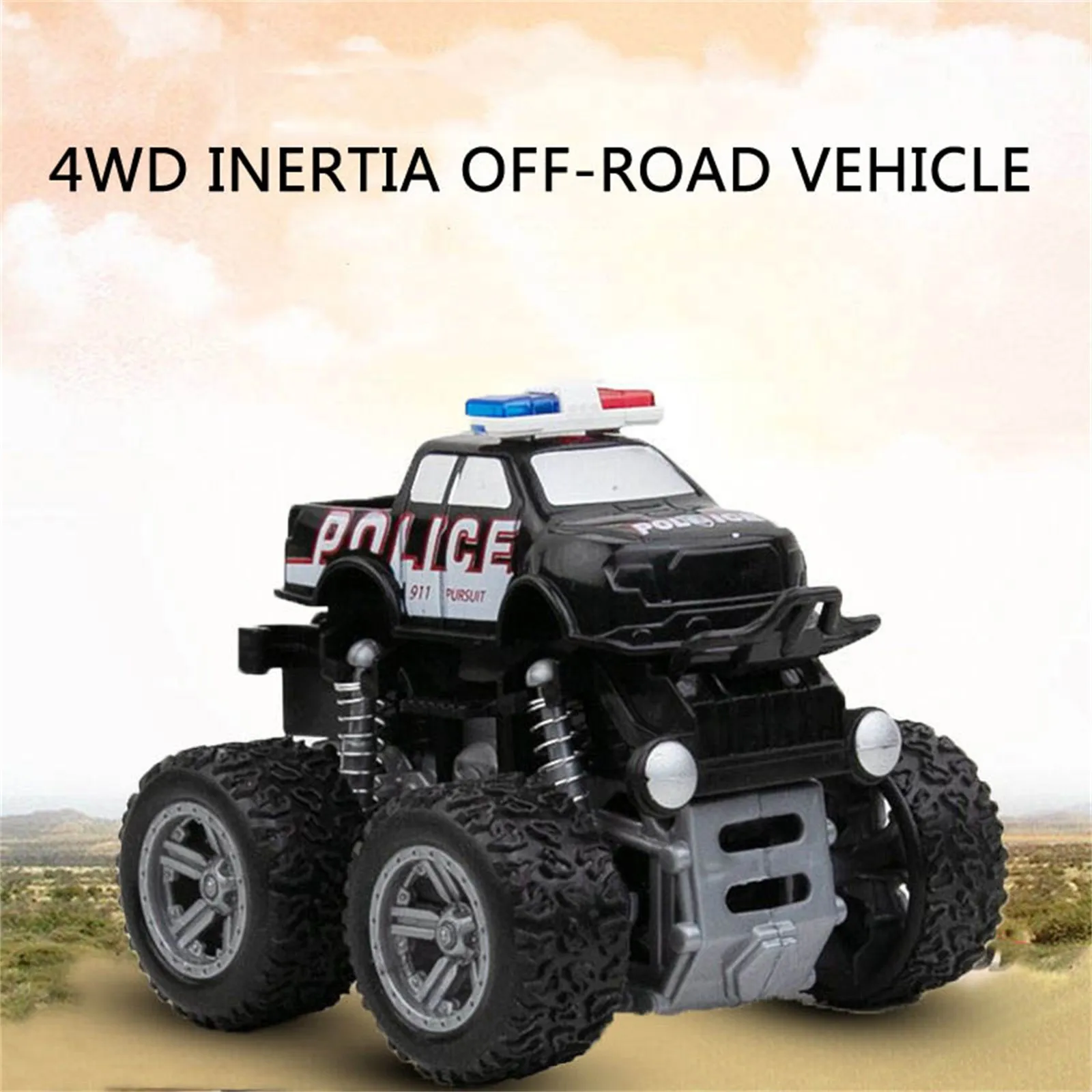 

style Kids police Cars Toys Truck Inertia SUV Friction Power Vehicles Baby Boys Super Cars Blaze Truck for Children Gift Toys