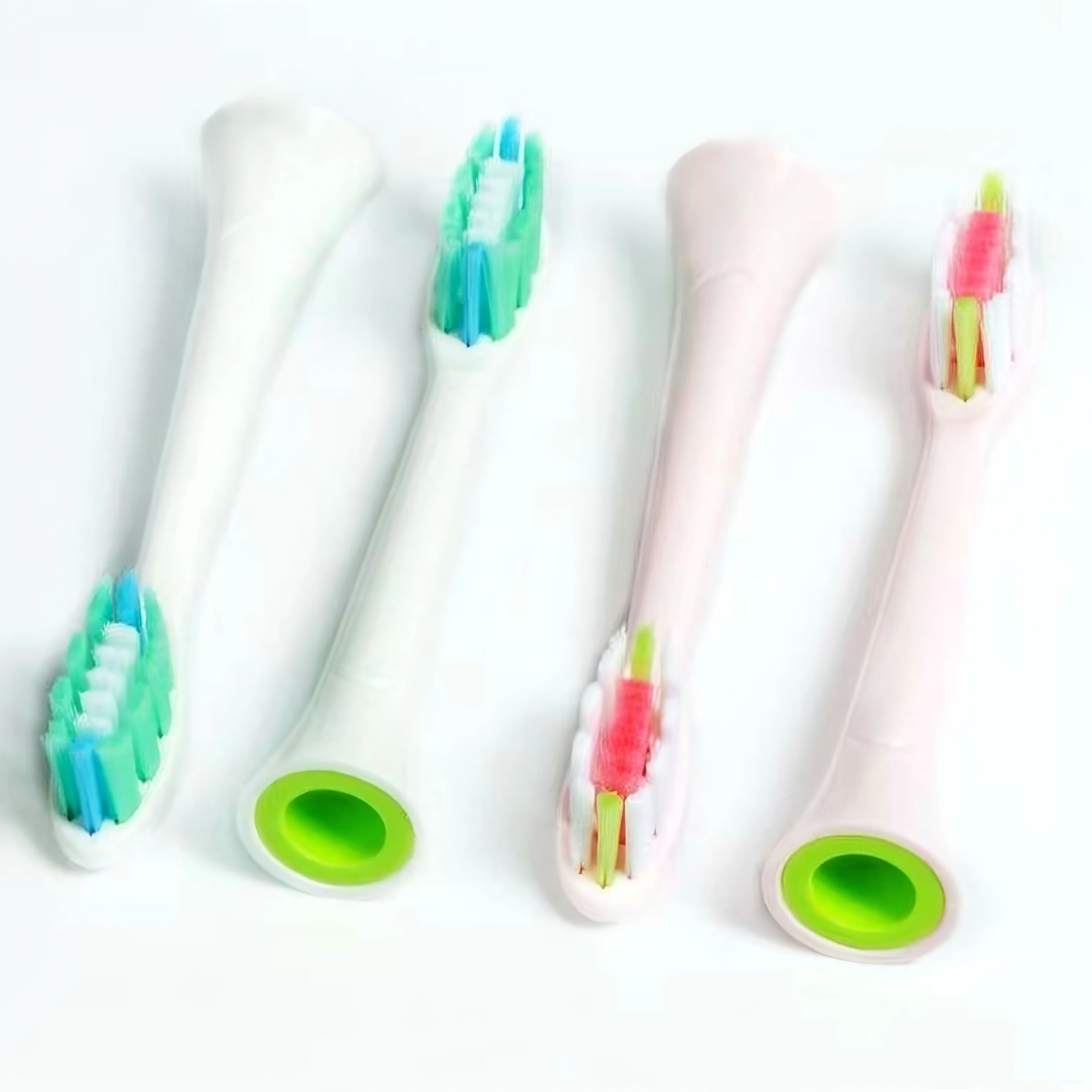 Stoewer M4 소닉 전동 칫솔 브리슬 노즐용 교체 칫솔 헤드 8개 Stoewer SoniBrush M4에서 제작