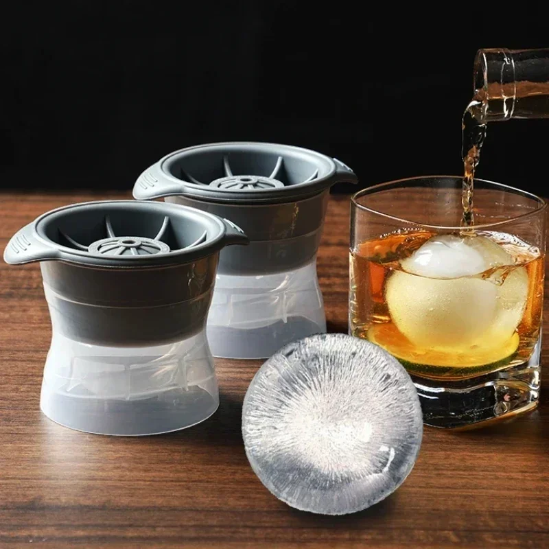 5cm Round Ball Ice Cube Mold DIY Ice Cream Maker Plastic Mould Whiskey Tray for Bar Tool Kitchen Gadget Accessories