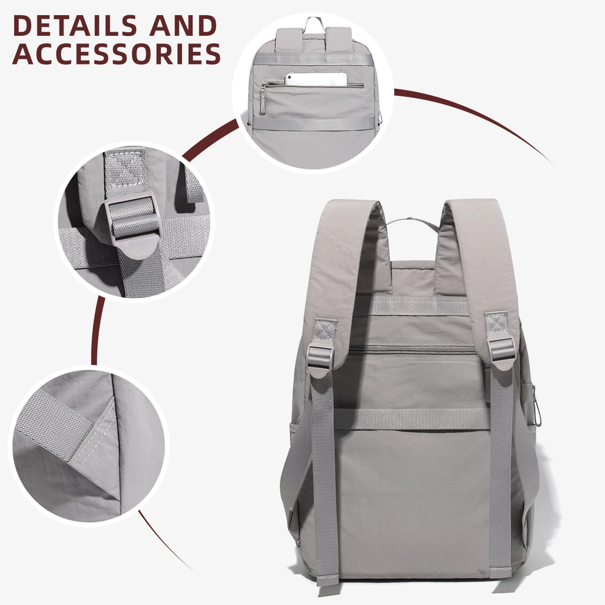 Cloth Bag, Women's Casual Backpack, Lightweight Travel Backpack, Computer Bag, Trolley Case, Large Capacity School Bag, Travel