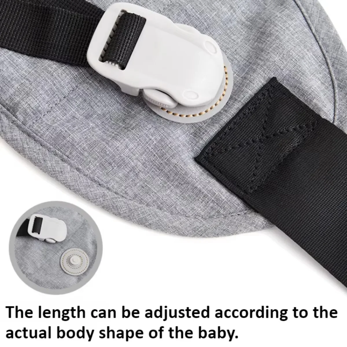 Kids Waist Stool with Safety Belt Portable Baby Sling Breath Adjustable Toddler Mammy Bag Newborn Sling Infant Wrap Kid Hip Seat 2