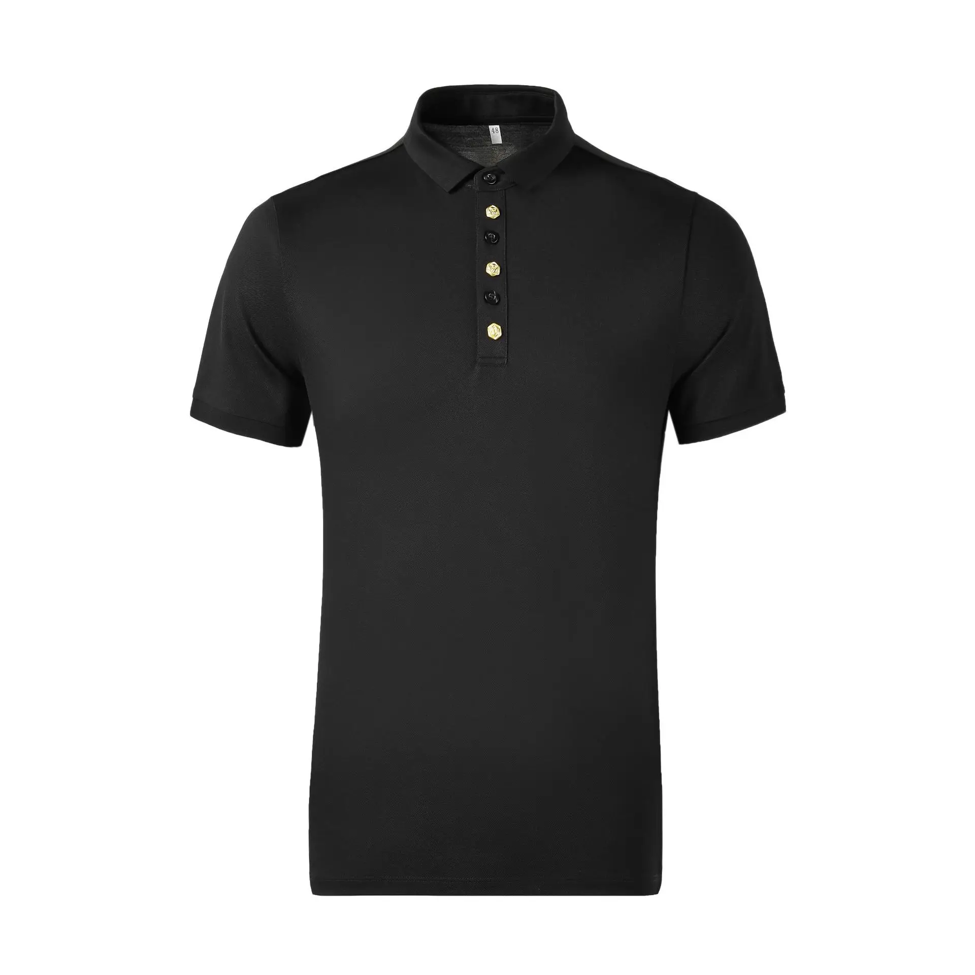 

High Quality Luxury Jewelry Customized Embroidery Logo 100% Cotton Blank Men's Polo T-shirts