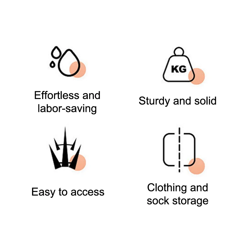 Japanese-style Sock Storage Hanging Bag Multi-layer Wardrobe Hanging Underwear Wall Dormitory