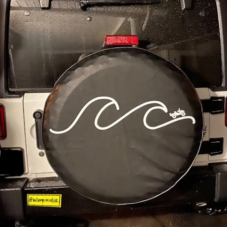 Spare Tire COVER CAR, Wanderlust, Tire COVER CAR, Car accessories, Road  Trip Accessories, Accessories AliExpress