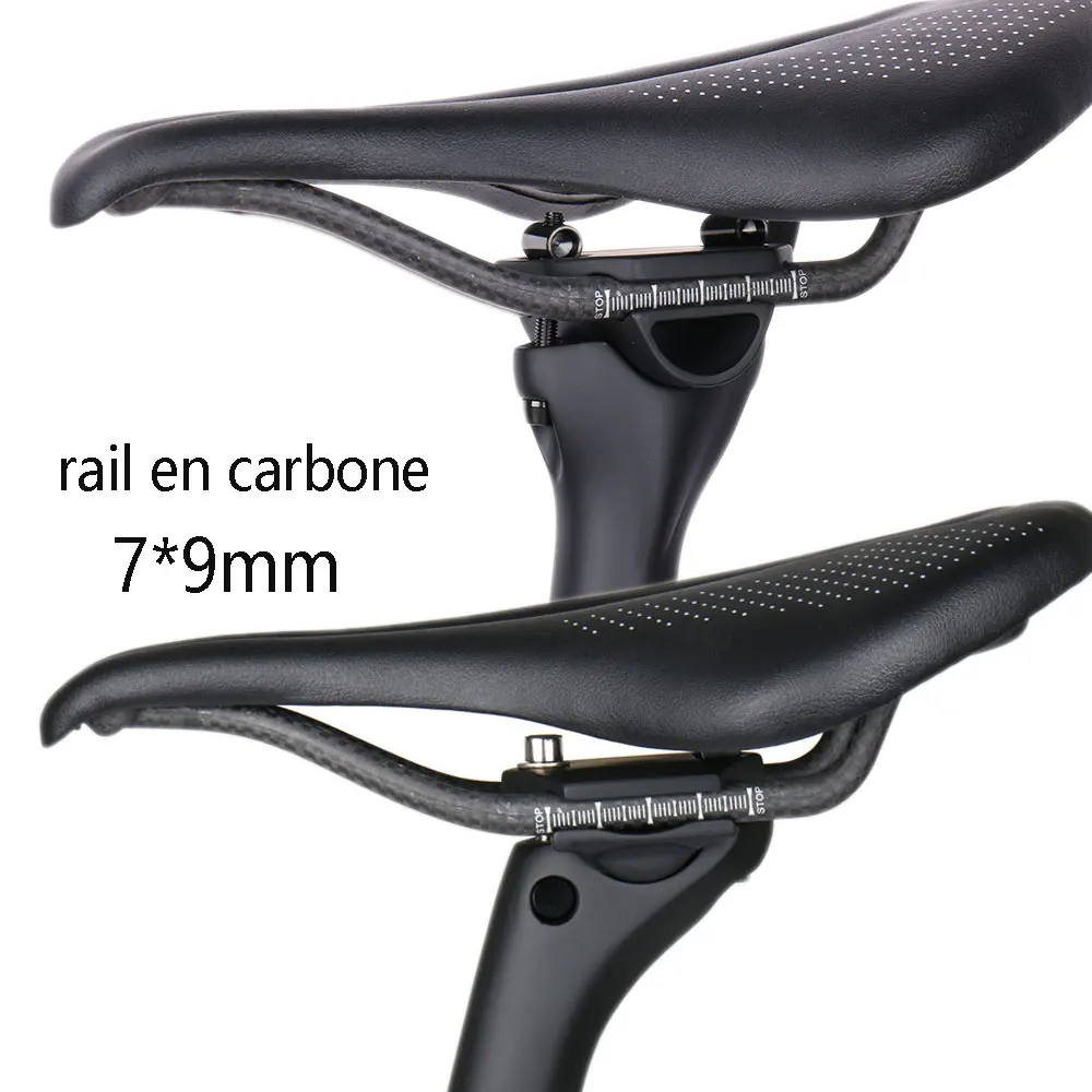 RYET 3D imprimé vélo selle en carbone 140mm 142mm Super léger route vtt