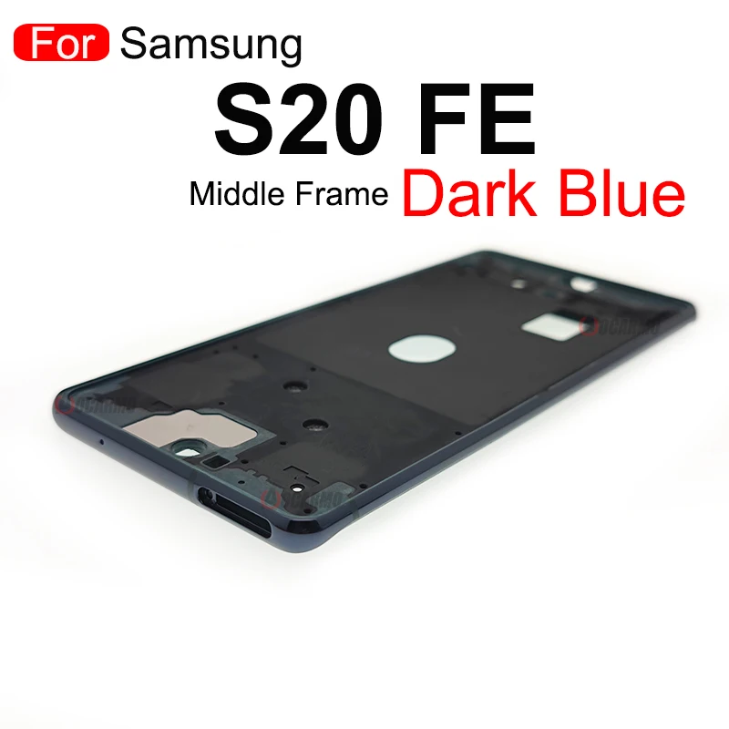 For Samsung GALAXY S20 FE S20fe Middle Frame Plate Repair Replacement Part 