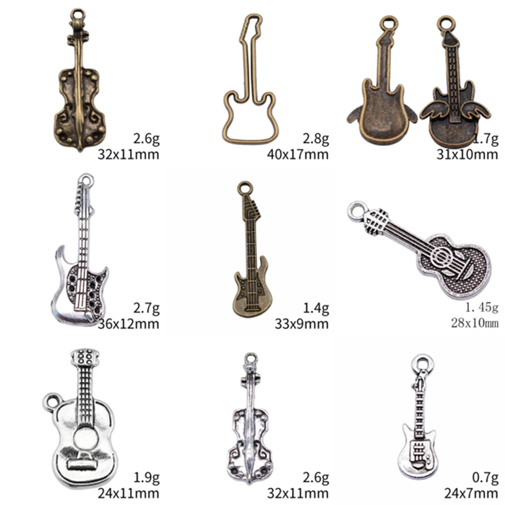 

Items Charms Guitar Lute Jewelry Findings