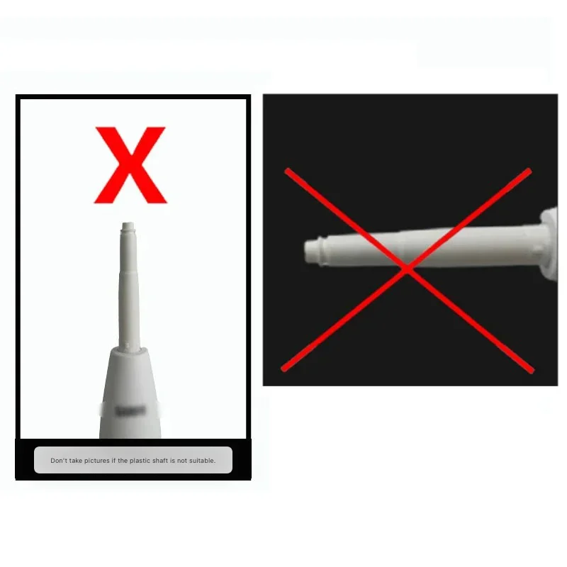 Replacement Toothbrush Head for ENCHEN Aurora t+ Electric Toothbrush Head Original Toothbrush Head Accessories Adult Nozzle 6