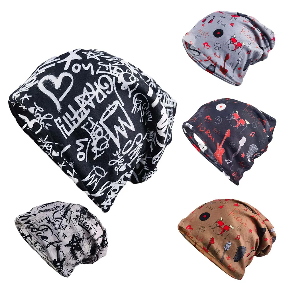 Floral Frauen Warme Mützen Skullies Casual Dance Mädchen Hut Schal Mode Outdoor Sport Beanie Frühling Herbst Hut Knochen Winter Gorras