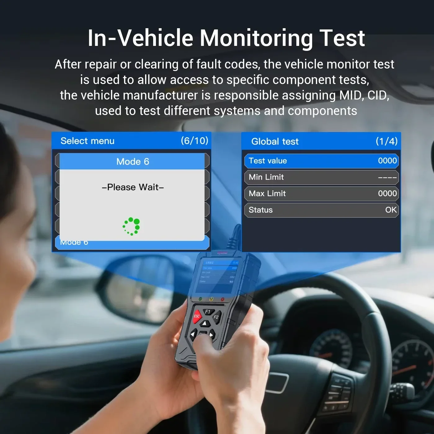 Lettore di Codici di Errore Topdiag M60 per Moto e Veicoli, Scanner OBD2, Reset ECU, Strumento Diagnostico Auto - Image 4