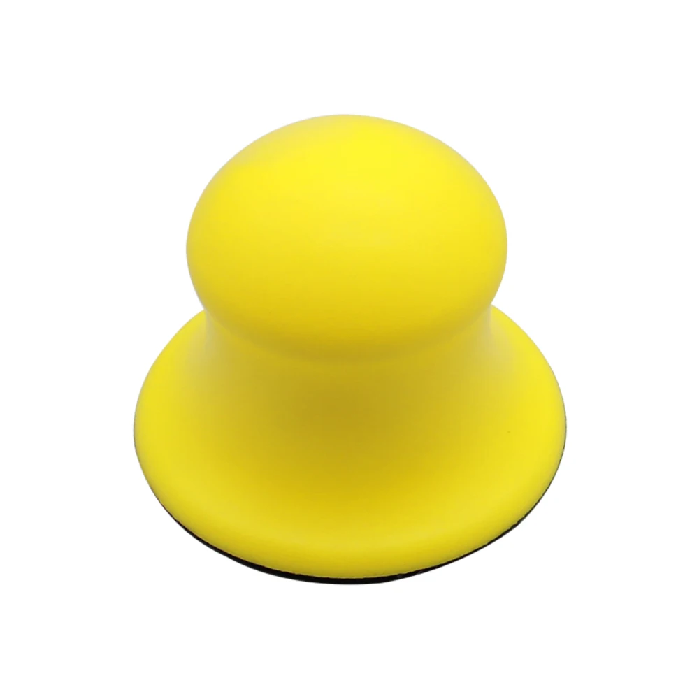 3-Inch 75MM Grinding Pad Car Polisher Hand Block Automotive Refinish Polish Plate Sanding Disc Auto Care Backing