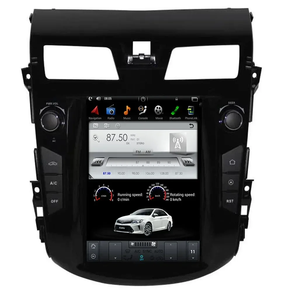 

Автомобильный мультимедийный плеер, экран 12,3 дюйма, PX6, Android, GPS, для Nissan Teana 2013 - 2050
