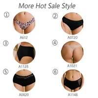 Offre spéciale taille moyenne sans couture période menstruelle Culotte 4 couches absorbant étanche Culotte allongée Culotte menstruelle 5