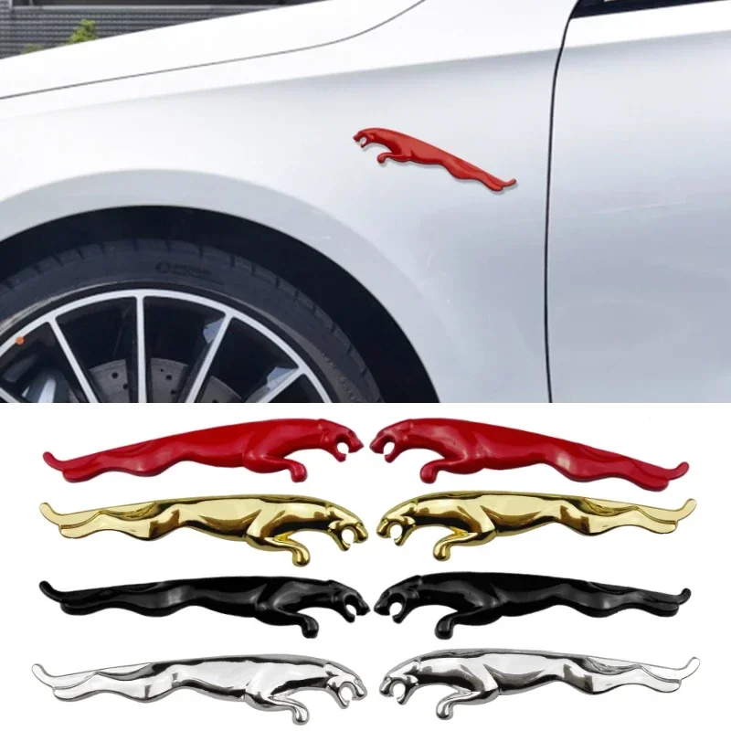 1 пара металлических наклеек на багажник автомобиля для Jaguar XF XEL XFL F-type XJ E-pace XKR I-pace XJS XE F-pace XJL CT7 CT5 XK Decal