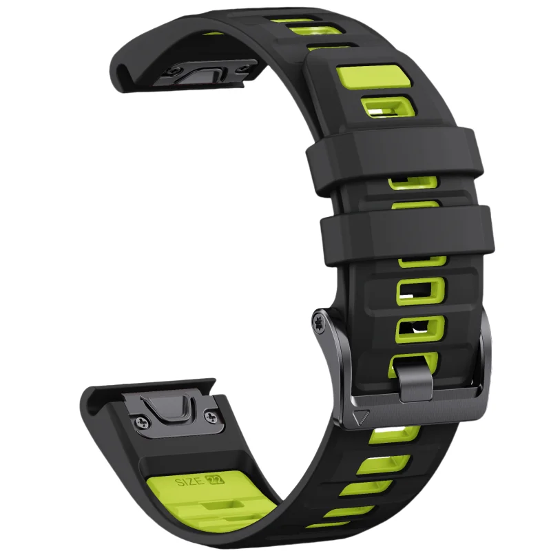 QuickFit Dual-Color Silicone Band - Sleek and Versatile
