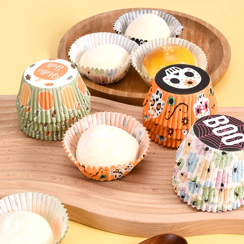 Halloween Cupcake Toppers Pumpkin Ghost Bat Cake Flag Dessert Cake Decorations Kids Halloween Birthday Party Supplies cake topper cake toppers cake decorations cupcake supplies birthday party supplies party decorations 100PCS