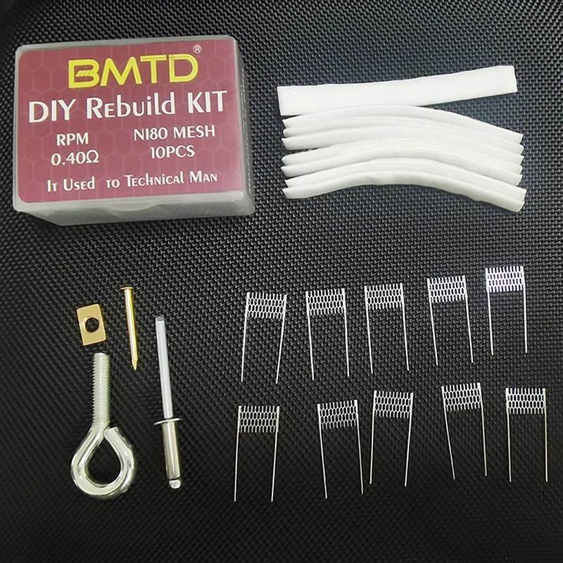 

Rebuild Kit For RPM/PNP-VM4 Coil VM1 0.3ohm 0.4ohm Replacement Coil For VINCI-VM1 Mod Drag X Pod Kit RPM Ni80 Mesh DIY Tool