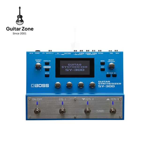 BOSS SY-300 Guitar Synthesizer Multi-function Effect Pedal for 