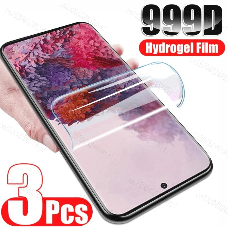 

Гидрогелевая пленка для VIVO V27e V25e V25 V23 V21 V21e V23e V20 SE V9 Youth V11i V11 V15 V17 V19 Neo Pro, Защитная пленка для экрана, 3 шт.