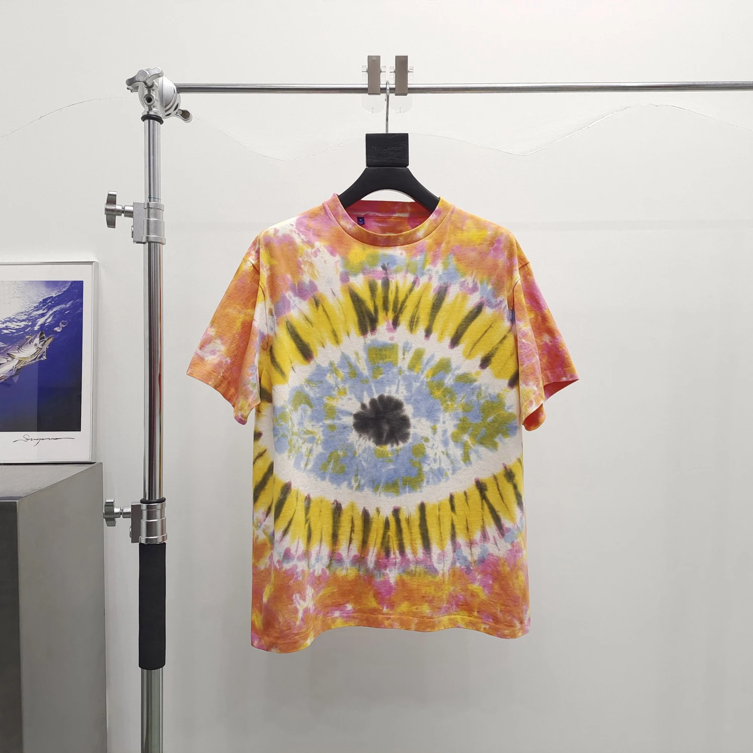 

ZXDFTR Summer Men's Tie Dye T-Shirt