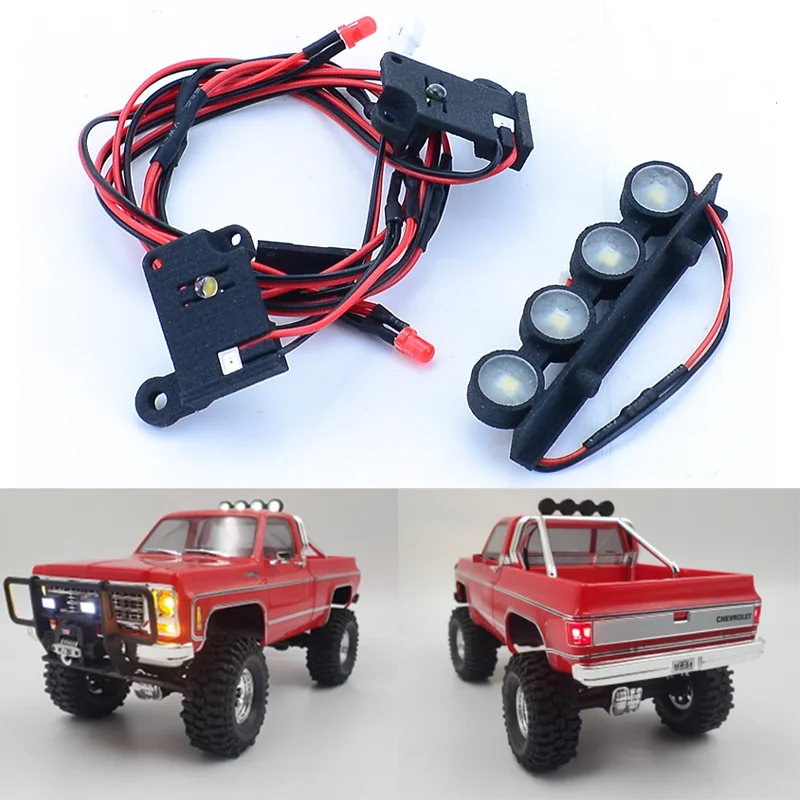 Phare Arrière LED TRX4-M Phare Arrière LED RCLIONS Pour TRX4-M RC Crawler - Blanc Et Rouge - Amélioration Auto Phare RC Phare Arrière LED TRX4-M Phare Arrière LED RCLIONS Pour TRX4-M RC Crawler - Blanc Et Rouge - Amélioration Auto Phare RC